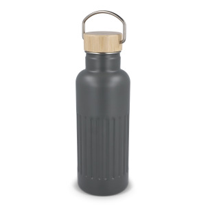 Butelka termiczna ze stali nierdzewnej pochodzącej z recyklingu, 500 ml Szary