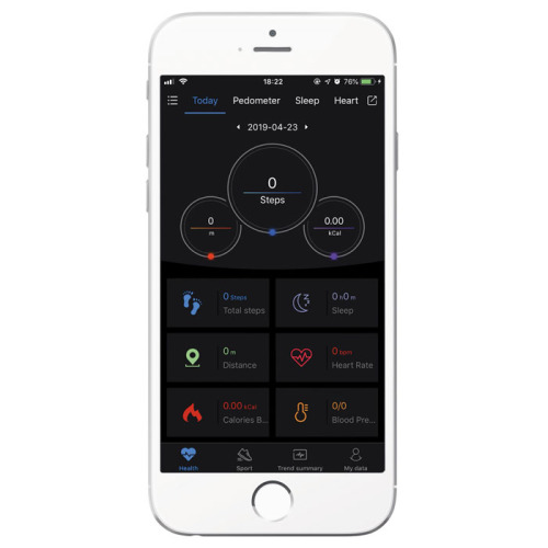 Monitorujący smartwatch Czarny MO6166-03 (7)