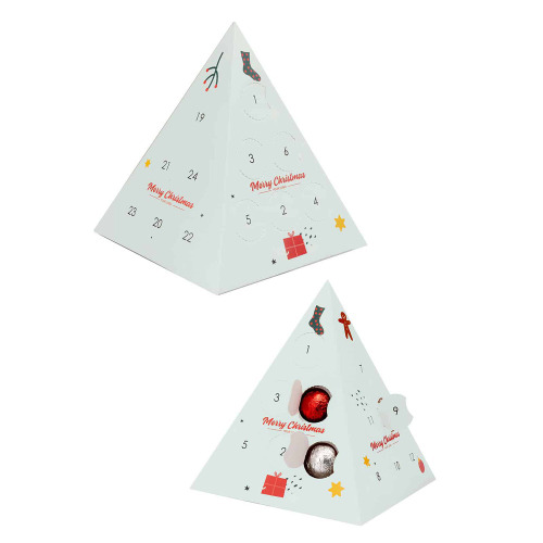 Kalendarz Adwentowy Piramida Wielokolorowy S0077/XM 