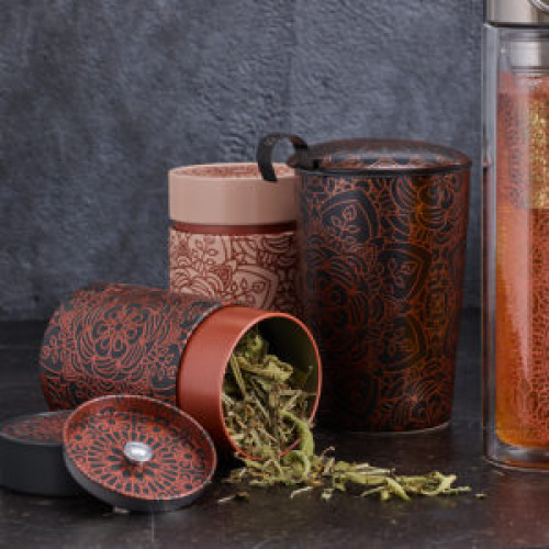 Puszka na herbatę 150g Mandala Powder Wielokolorowy EIGP-MD75117 (2)