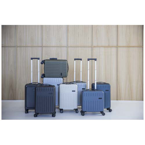 Rover Pro twarda walizka na kółkach z tworzyw sztucznych pochodzących z recyklingu z certyfikatem GRS o wysokości 51 cm i poj Czarny 13008790 (9)
