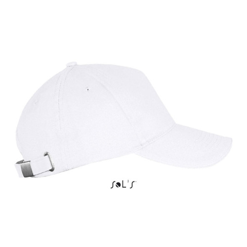 LONG BEACH Czapka 5 pan. Bialy S00594-WH-M (2)