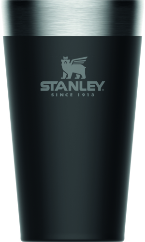 Kubek Stanley ADVENTURE STACKING BEER PINT 0,47 L Matte Black Pebble 1002282058 (1)