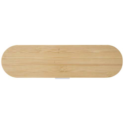 Runa zestaw sztućców z bambusową pokrywką Biały 12636501 (2)