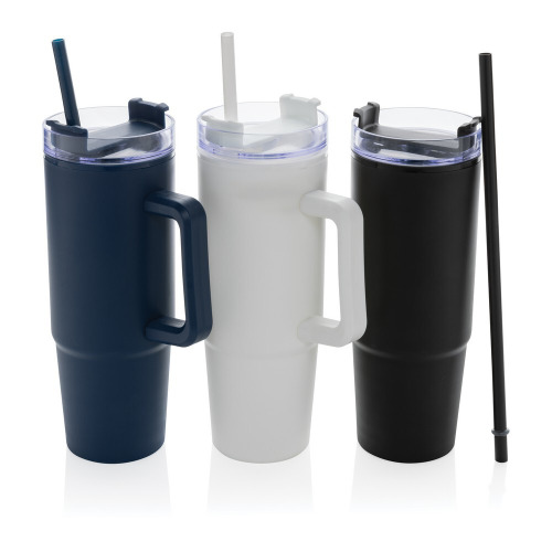 Kubek podróżny 750 ml Tana, plastik z recyklingu Czarny P437.101 (6)