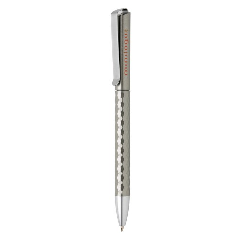 Długopis X3.1 z metalowym klipem srebrny V1998-32 (4)