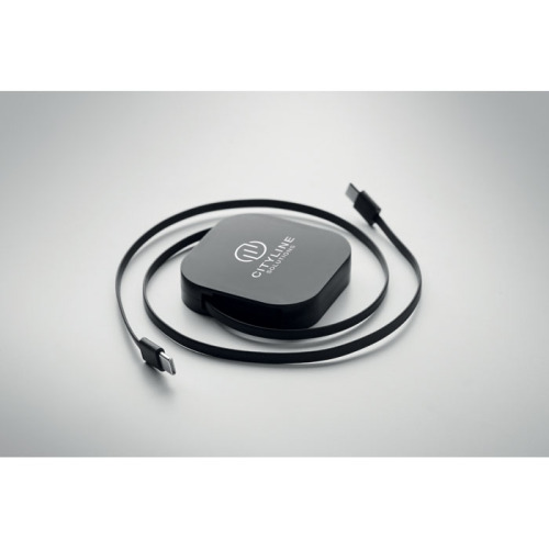 zwijany kabel ładujący 100 W Czarny MO2924-03 (4)