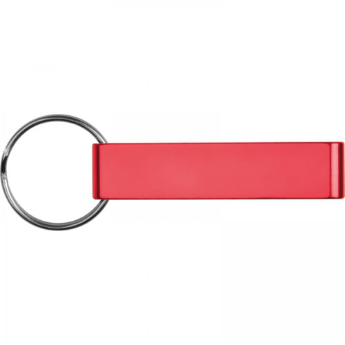 Brelok metalowy otwieracz do butelek ADRIANO Czerwony 8232505 (5)