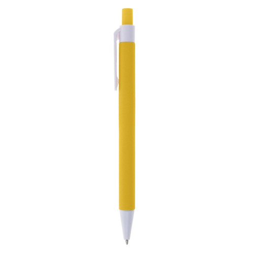 Notatnik z długopisem żółty V2795-08 (3)