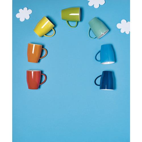 Kubek porcelanowy 350 ml żółty V9466-08 (1)