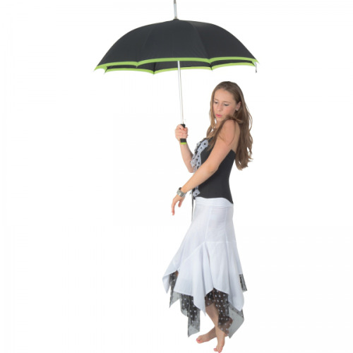 Parasol automatyczny ø105 cm ANTONINA Jasnozielony 4329829 (4)