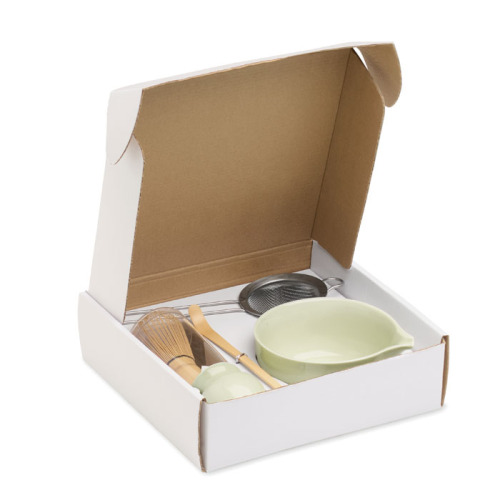 Zestaw matcha 5 szt Miętowy Zielony MO3215-77 (4)