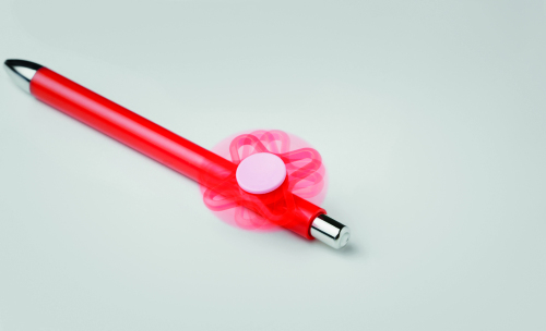 Długopis ze spinnerem czerwony MO9344-05 (2)