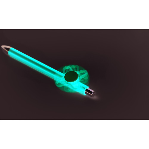 Długopis ze spinnerem Czerwony MO9344-05 (2)