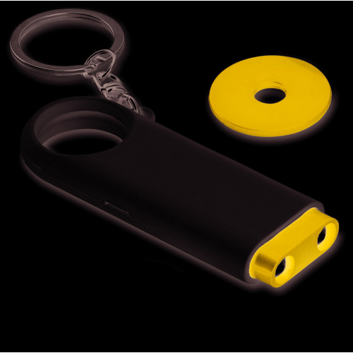 Brelok-latarka z żetonem Granatowy MO8466-04 (2)