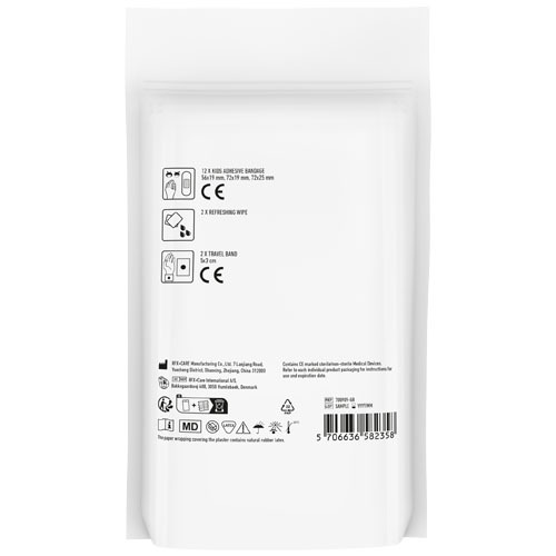 MyKit zestaw podróżny dla dzieci z papierową torebką Biały 1Z261701 (2)