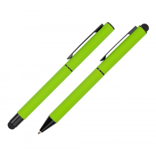 Zestaw piśmienny touch pen, soft touch CELEBRATION Pierre Cardin Jasnozielony B0401007IP329 (5)
