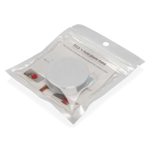 Stojak do telefonu Stick 'n Hold, uchwyt, organizer do kabli Biały P324.773 (5)