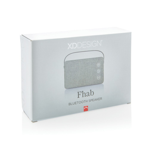 Głośnik bezprzewodowy Fhab 2x3W Szary, szary P326.642 (8)