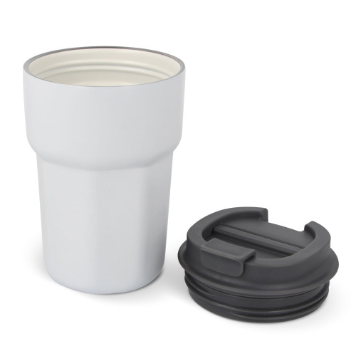 T-ceramic Kubek termiczny z pokrywką Zambezi 350ml Biały LT98728-N0001 (4)