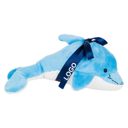 Flipper, pluszowy delfin biało-niebieski HE414-42 (1)