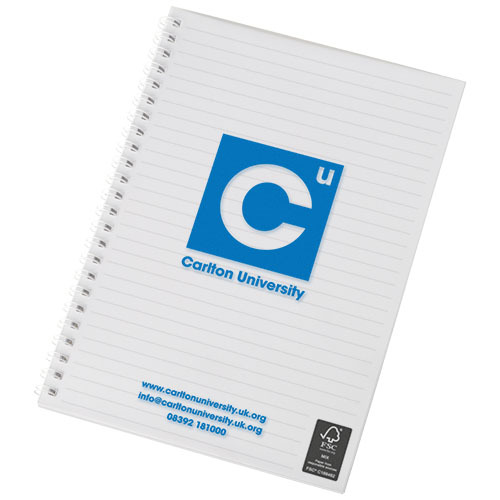 Notatnik Rothko w formacie A5 Szroniony bezbarwny 21243102 