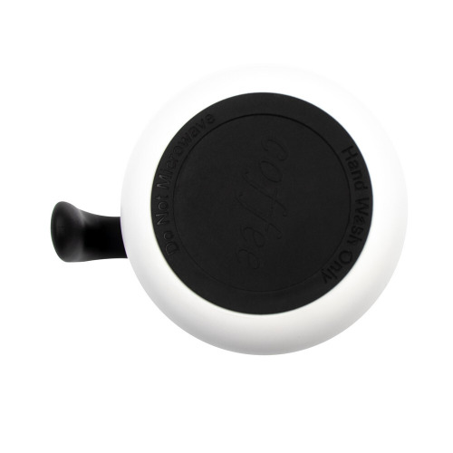 Kubek termiczny 400 ml z rączką | Wyatt Biały V4838-02 (11)