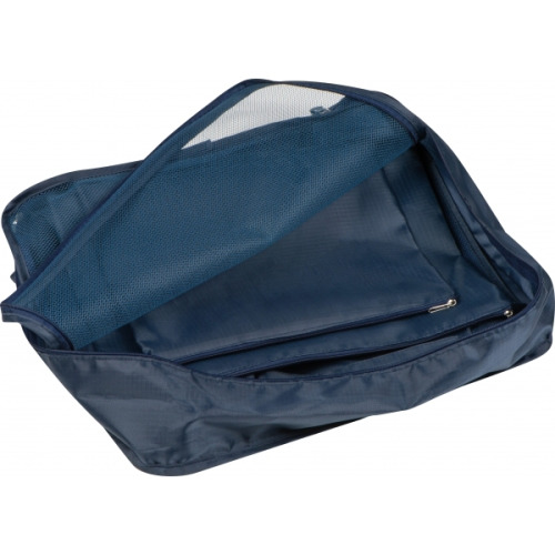 Zestaw 4 pokrowców na ubrania BELMONT Granatowy 390844 (3)