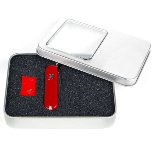 Set EG S42 - scyzoryk Victorinox + pendrive Silicon Power 16GB Czerwony EG S4205 8GB 