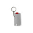 Brelok do kluczy, lampka LED, żeton do wózka na zakupy czerwony V2452-05 (1) thumbnail