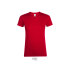REGENT Damski T-Shirt 150g Czerwony S01825-RD-S  thumbnail