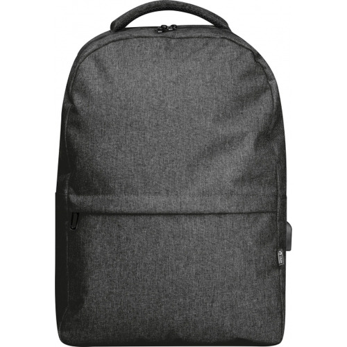 Plecak na laptopa rPET RIMINI Czarny 366003 (2)