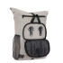 Plecak rowerowy R-PET 600D Rolltop 20L Szary LT95351-N0061 (4) thumbnail