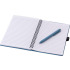 Notatnik ok. A5 ze słomy pszenicznej z długopisem niebieski V0238-11 (1) thumbnail