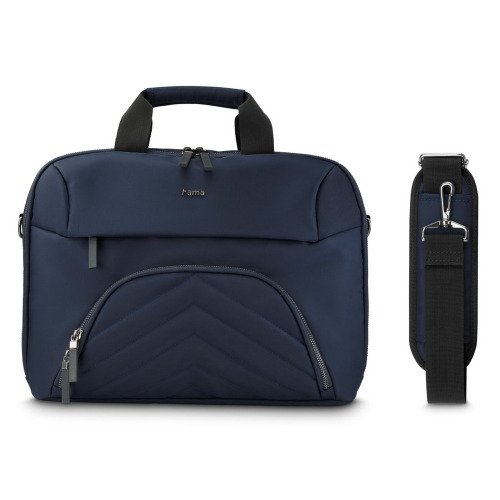 Torba na laptopa 15,6"-16,2" Hama Lightweight Premium Granatowy VH046-04 (11)