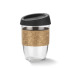 Kubek szklany SKLO 380 ml Czarny 16009-02  thumbnail