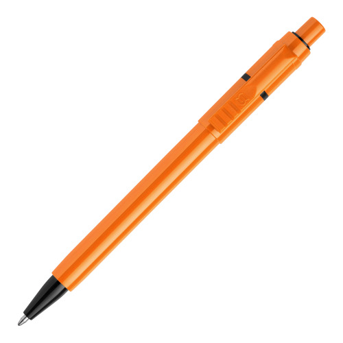 Długopis Baron Extra nieprzezroczysty Pomarańczowy / czarny LT80914-N2602 