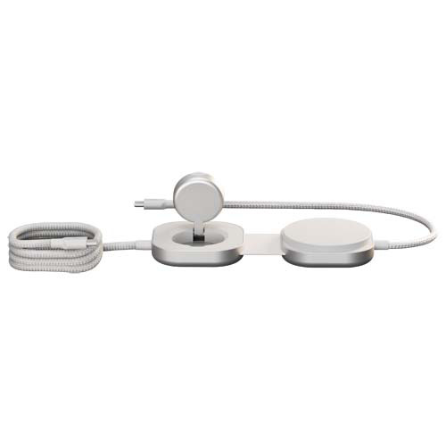 Zens Pro 3 kabel ładujący USB-C 3 w 1 o mocy 140 W Biały 12082201 (1)
