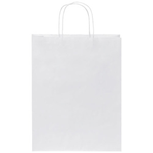 Torba z papieru Kraft ze skręconymi uchwytami – 25 x 11 x 32 cm