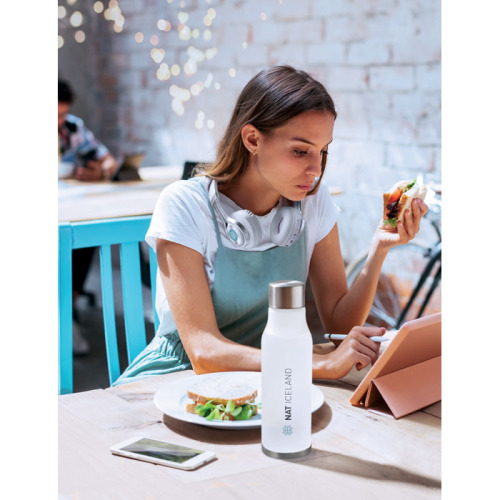 Butelka RPET 600 ml Przezroczysty biały MO6237-26 (5)