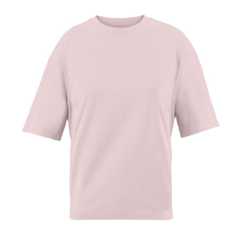 BOXY WOMEN T-SHIRT OVERSIZE Medium Pink S03807-MP-M 