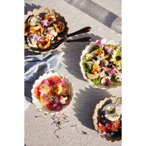 Talerz DAGNY mały, biały