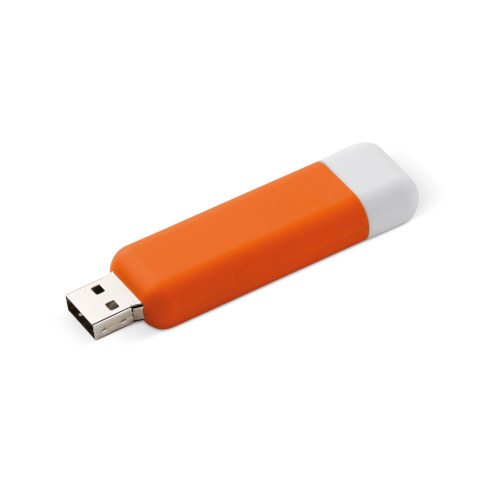Modular złącze USB 8GB Pomarańczowy / biały LT93214-N2601 