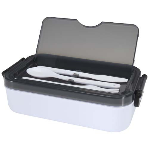 Zestaw Snappy pudełko na lunch ze sztućcami Biały 11342001 (3)