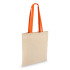 Torba bawełniana OEKO-TEX® 38 x 42 cm 140 g/m² Pomarańczowy LT95381-N0026  thumbnail