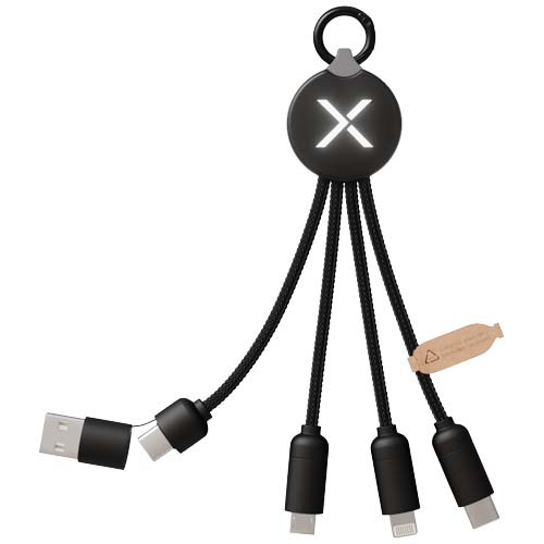 SCX.design C14 kabel do ładowania 5 w 1 o mocy 15 W Czarny 2PX17990 (2)