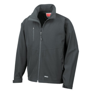 Kurtka Męska Klasyczna Softshell Wiatroszczelna Wodoodporna