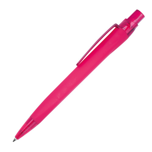 Długopis plastikowy soft touch ORLANDO Różowy 1561511 (8)