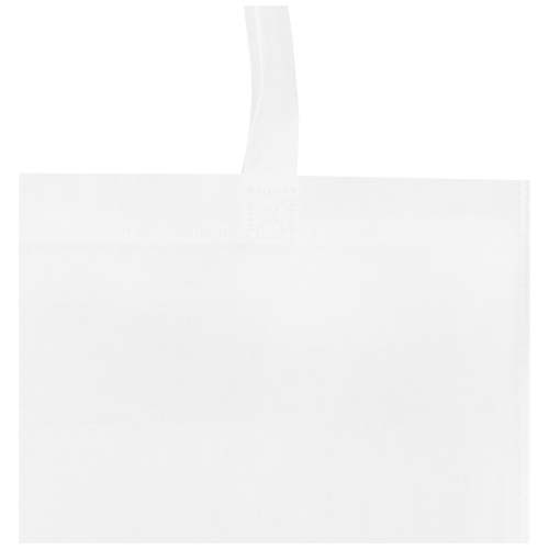 EcoSeal tradycyjna torba na zakupy z włókniny z recyklingu o pojemności 6 l z certyfikatem GRS Biały 13010501 (4)