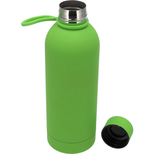 Butelka stalowa soft touch OSTRAVA 750 ml Jasnozielony 496829 (5)